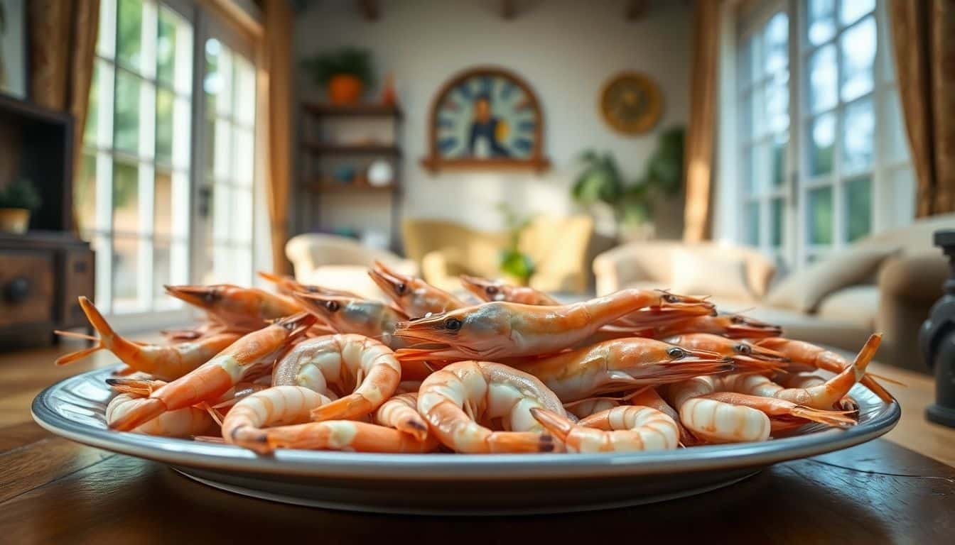 Een gezellige kamer toont verschillende soorten veilige garnalen voor katten.