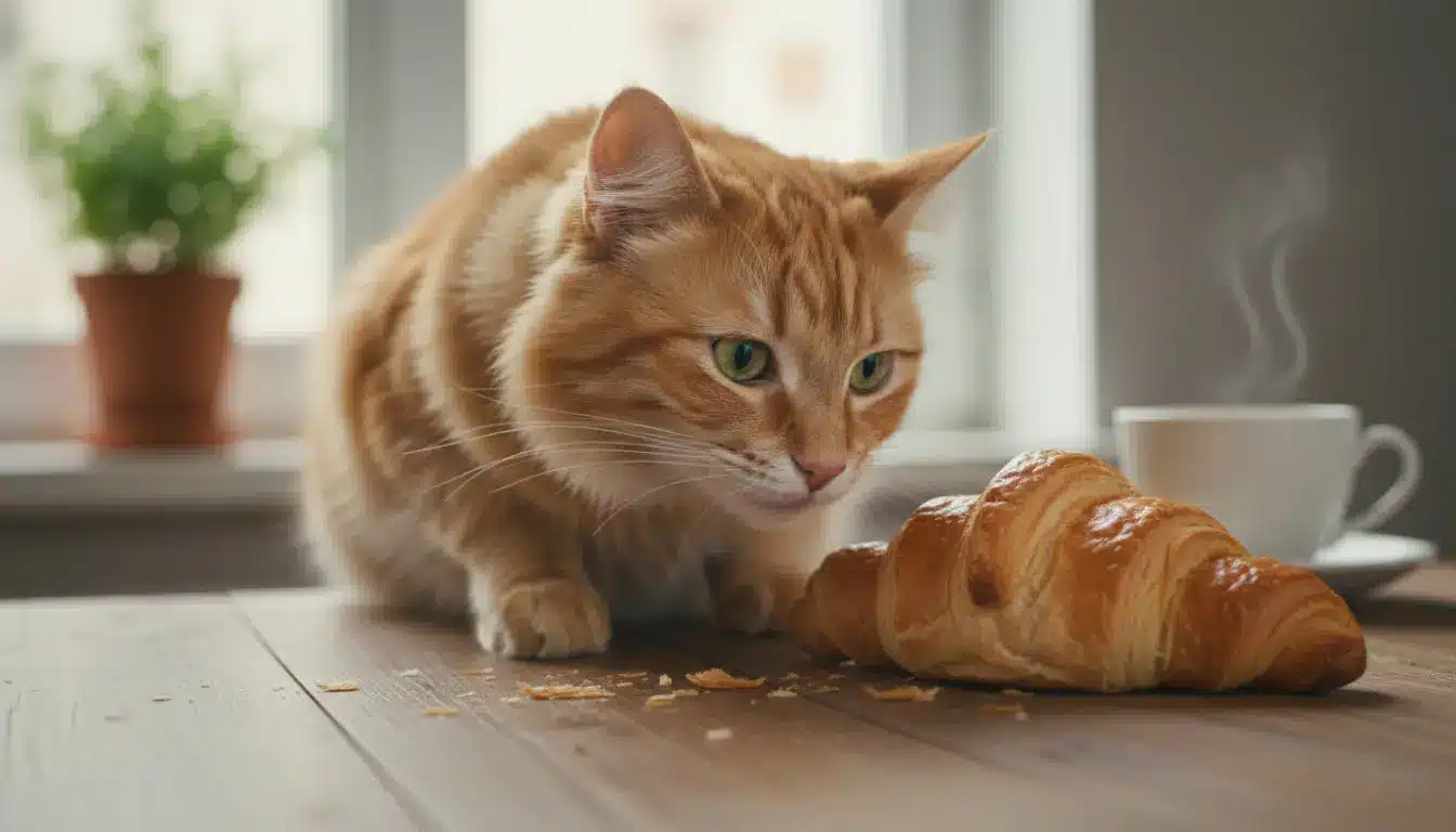 Mogen Katten Croissant