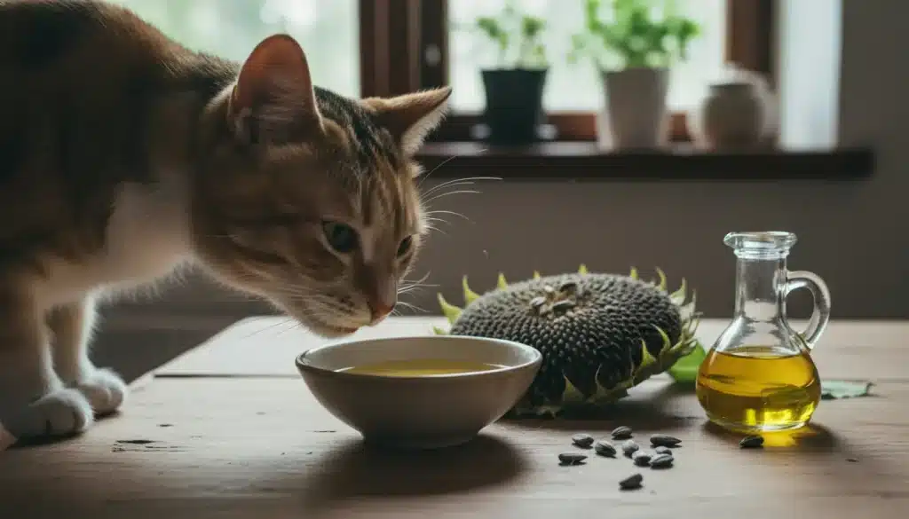 Mogen Katten Zonnebloemolie