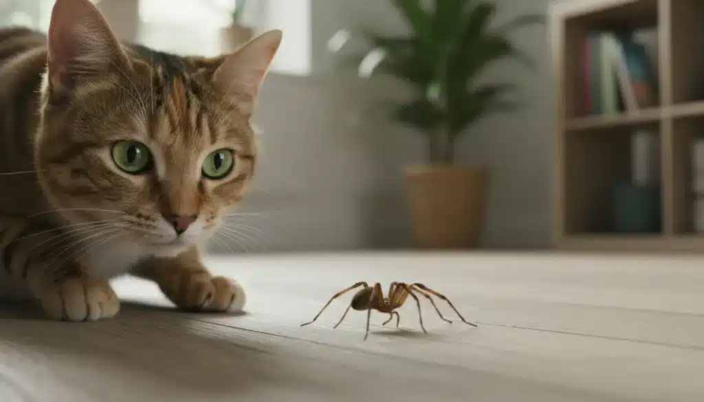 Mogen Katten Spinnen Eten