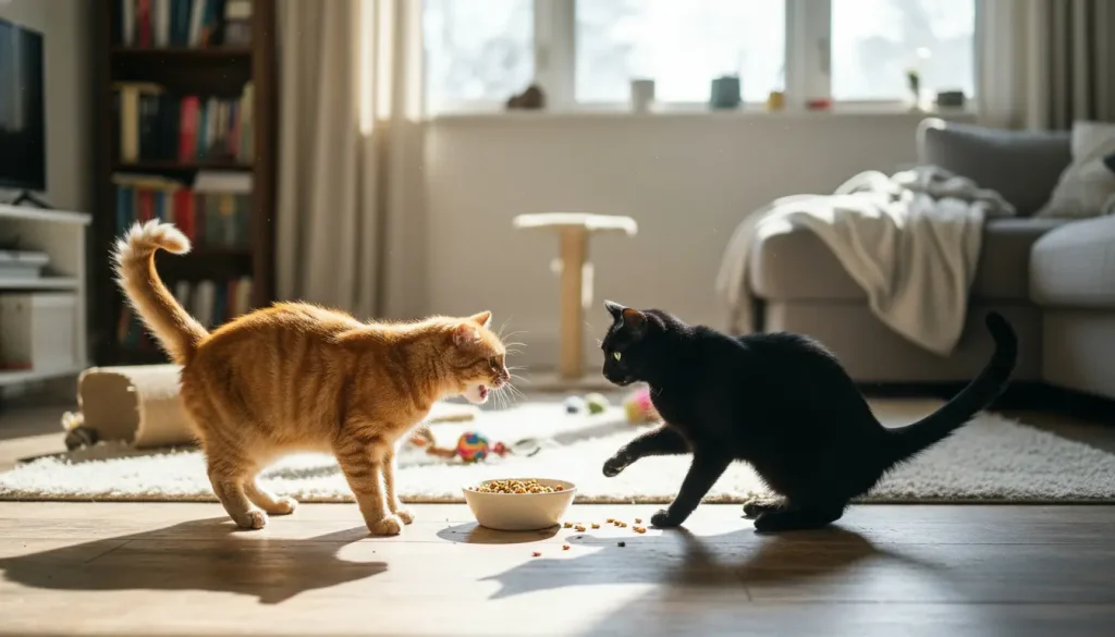 Katten Mogen Elkaar Niet