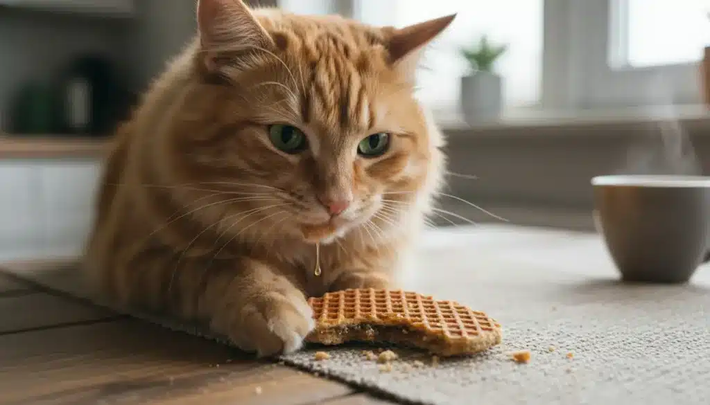 Mogen Katten Stroopwafel