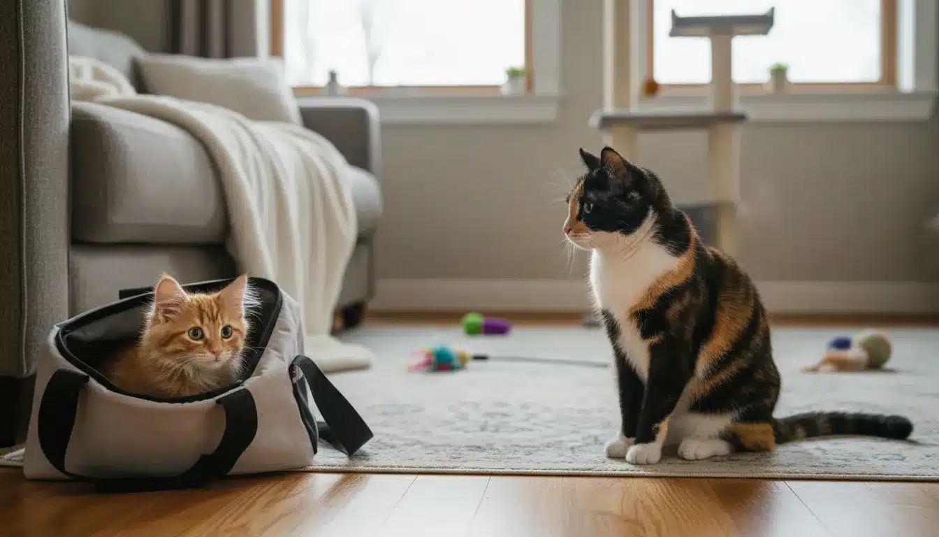 Introductie-nieuwe-kat-in-huis