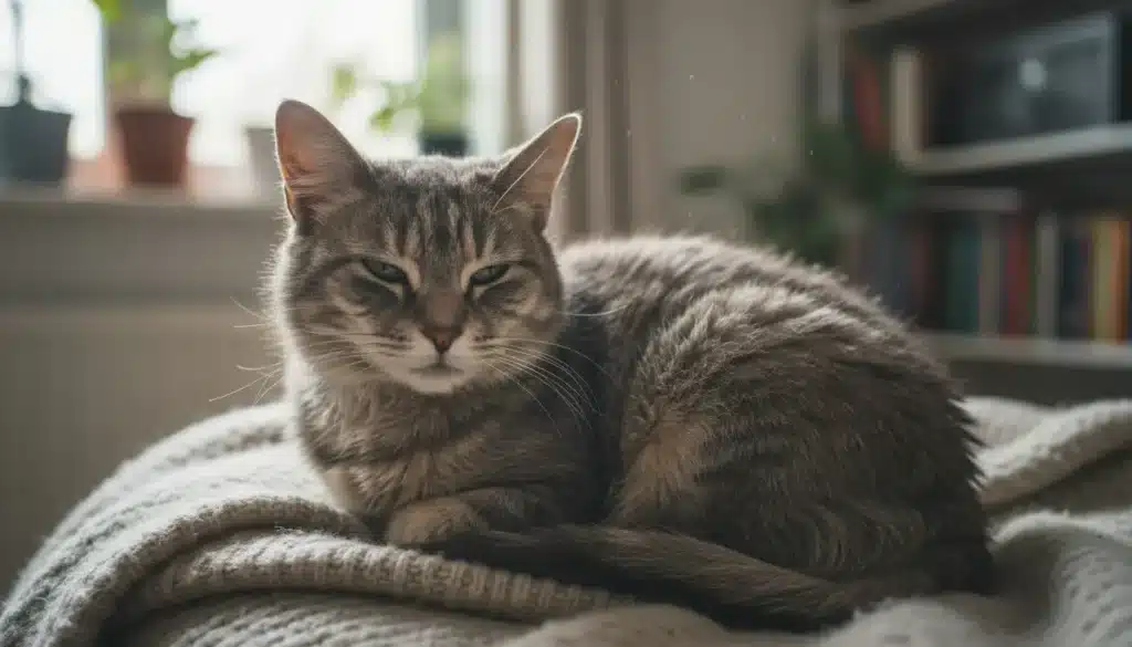 kat heeft doffe vacht