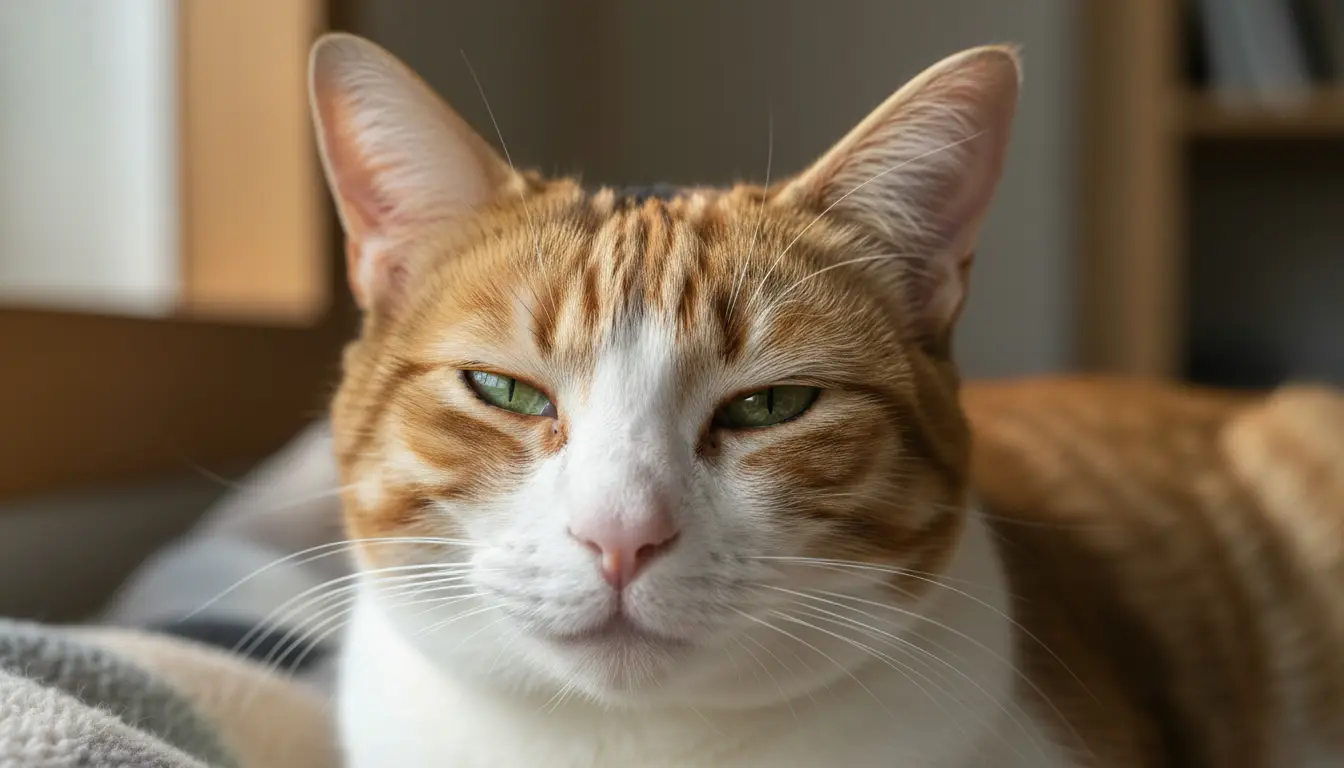 kat 1 oog dicht