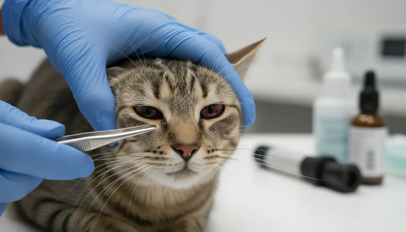 kat heeft iets in oog