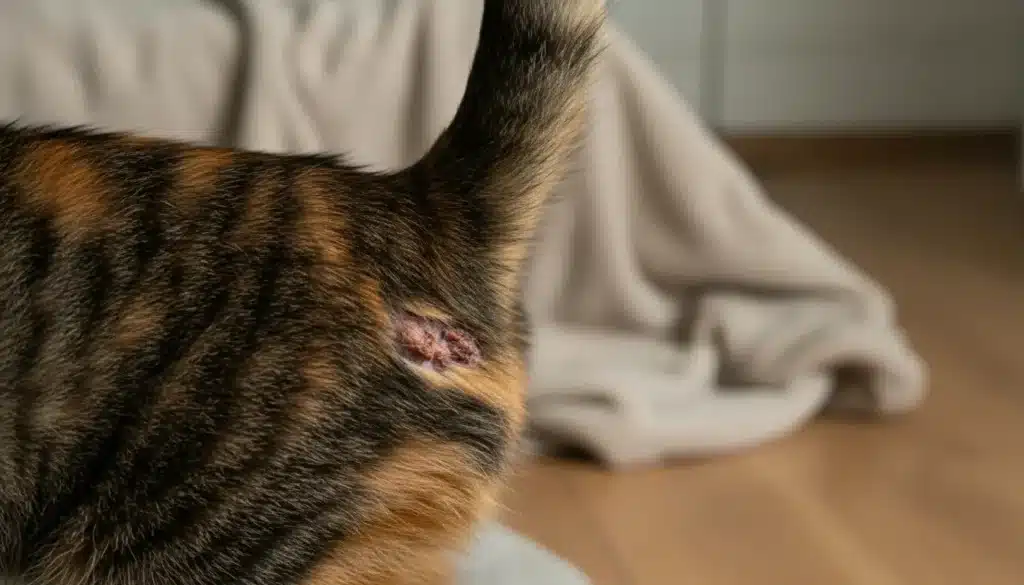 kat korstjes boven staart